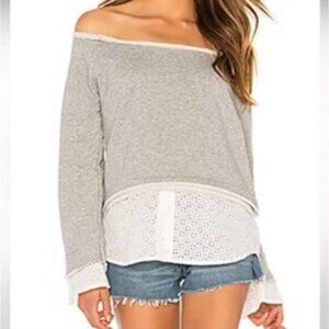 Central Park West Clover Bell Sleeve sweater XS